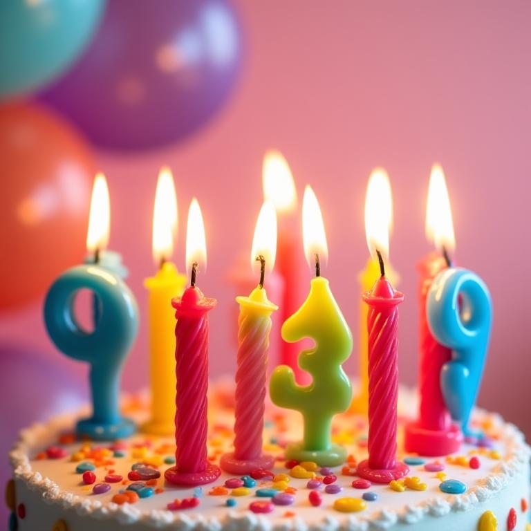 जन्मदिन पार्टी सेलिब्रेशन कैंडल्स